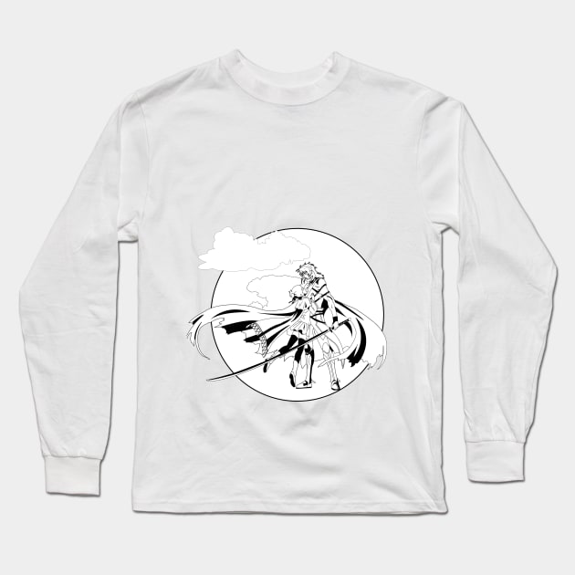 Plunderer - Lihito Nana, Best Swordsman Long Sleeve T-Shirt by oneskyoneland